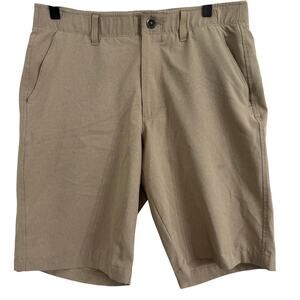 Under Armour Men’s Tan Heatgear Loose Chino Shorts Size 32